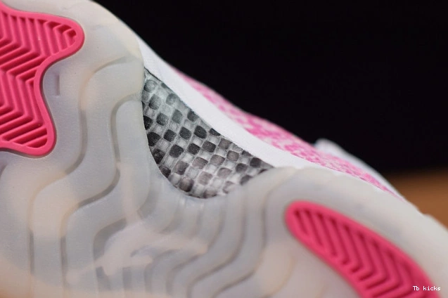Cheap TBK AH7860-106 Jordan 11 WMNS Pink Snakeskin Low Air 0705